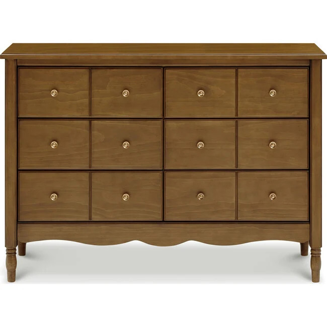 Namesake | Liberty 6-Drawer Assembled Dresser, Natural Walnut (Brown, Size Large) | Maisonette | Maisonette