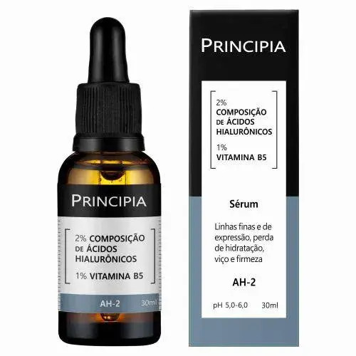SéRUM 2% ÁCIDOS HIALURôNICOS + VITAMINA B5 PRINCIPIA SKINCARE AH-2- HIDRATANTE ANTISSINAIS COM... | DrogaRaia (BR)