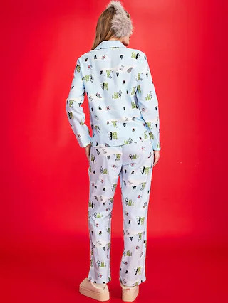 Old Navy x Star Wars Printed Flannel Pajama Set for Women | Old Navy (CA)