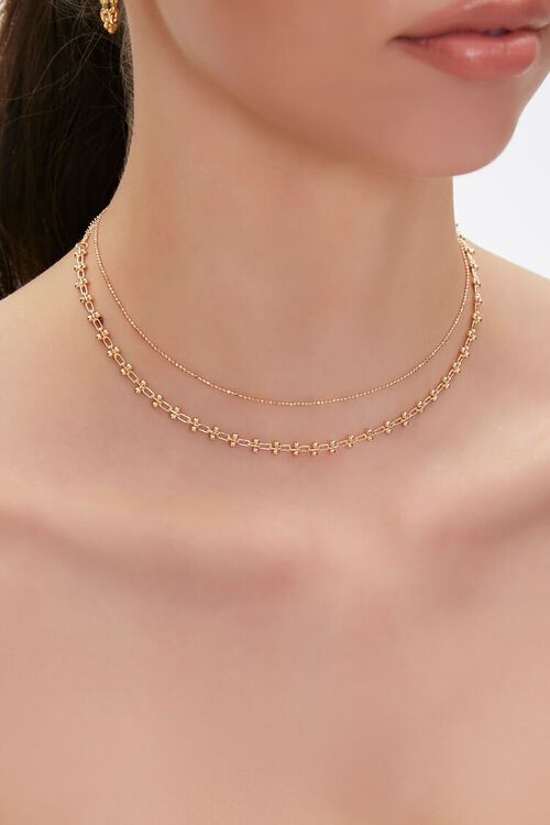 Layered Chain Choker Necklace | Forever 21 (US)
