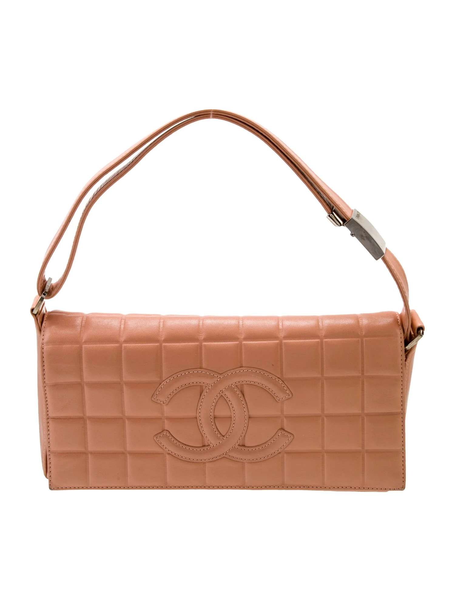 Chocolate Bar Flap Shoulder Bag | The RealReal