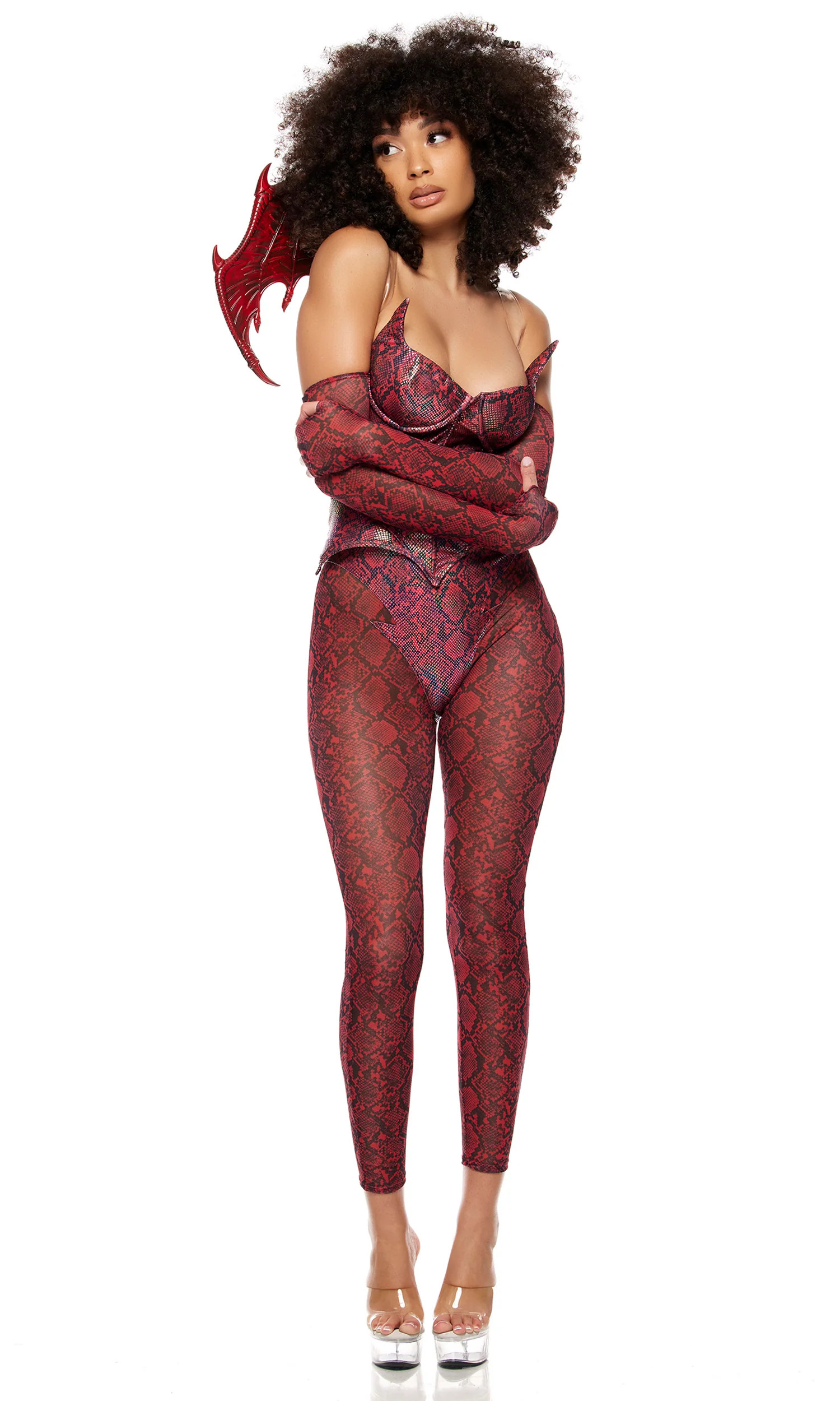 Slay Me 5-Piece Women's Dragon Costume | Forplay Catalog
