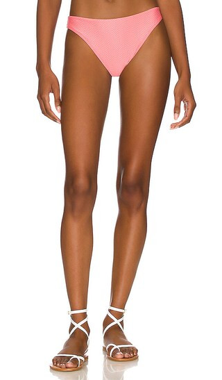 Byron Bikini Bottom in Azalea Pink | Revolve Clothing (Global)