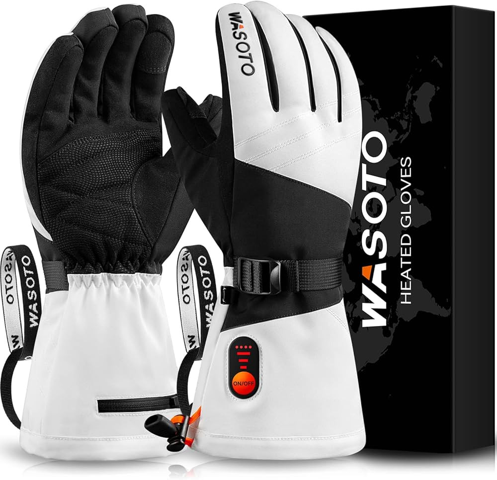 Amazon.com: Heated Gloves for Men Women 7.4V Battery 22.2Wh Rechargeable Heated Gloves Touchscree... | Amazon (US)