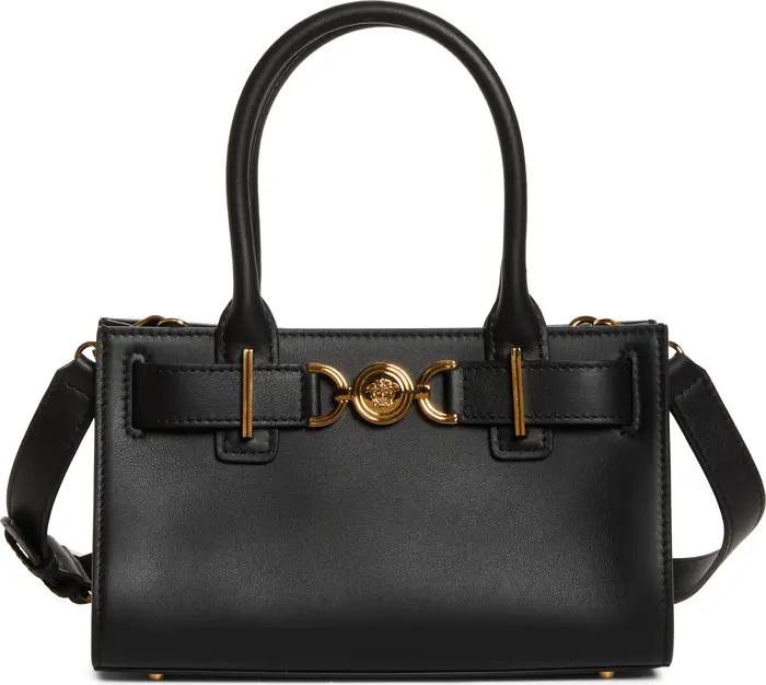 Versace Medusa Small Belted Leather Tote | Nordstrom | Nordstrom
