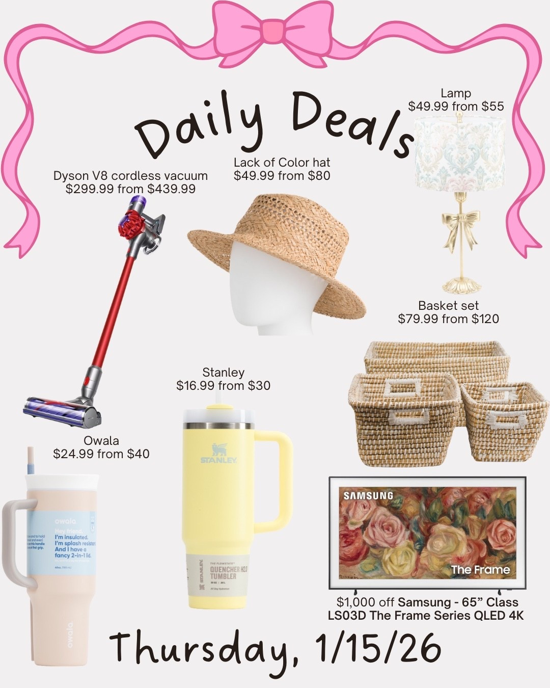 Daily deals 

#LTKSaleAlert #LTKFindsUnder100 #LTKFindsUnder50
