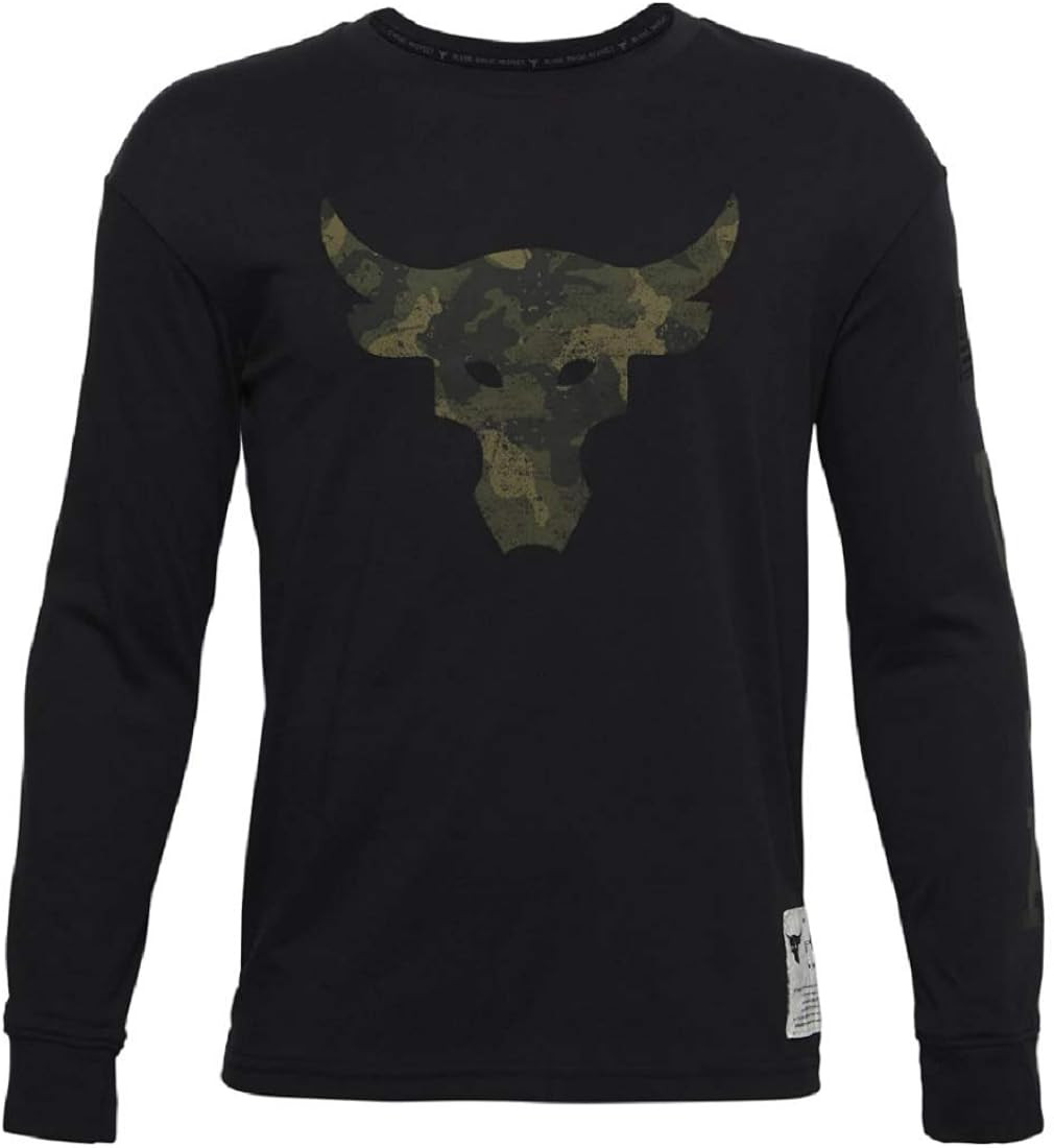 Under Armour Boys' Project Rock Veteran's Day Long Sleeve Shirt | Amazon (US)