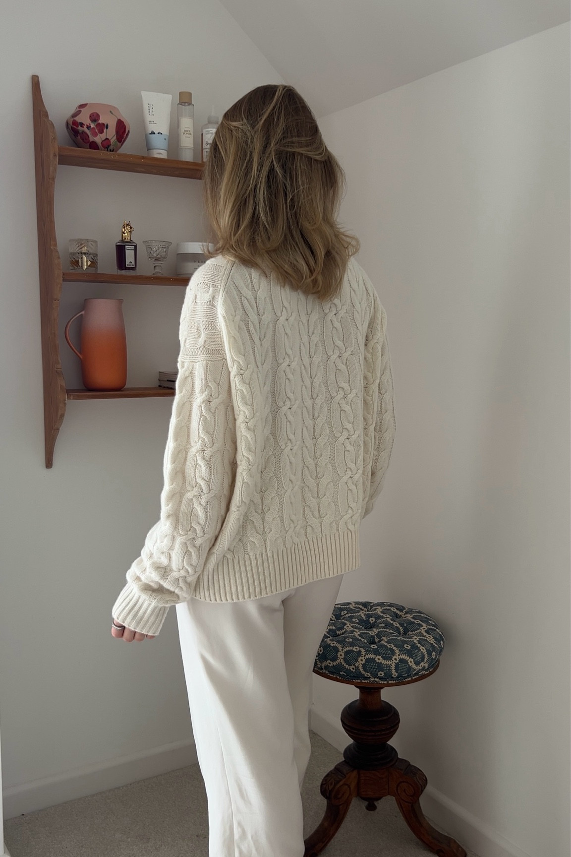 Cashmere cable knit sweaters and silk trousers for the winter season ❄️

#LTKwinter #LTKuk #LTKluxury