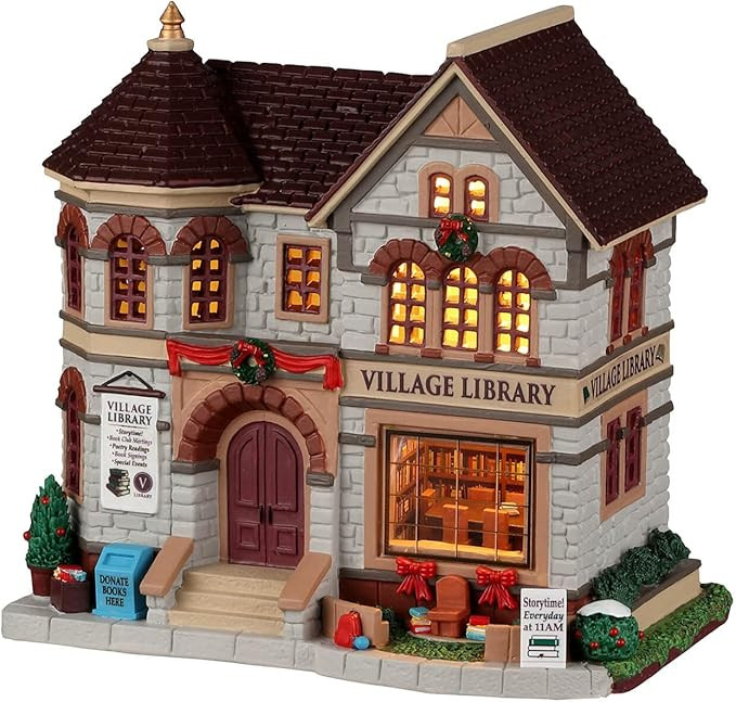LEMAX Village Library #25889 | Amazon (US)