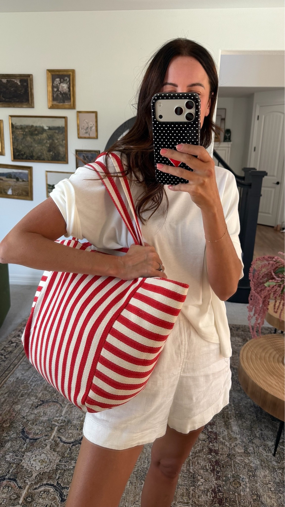 Grab this striped bag and you’ll use it all summer! Perfect over night bag or beach/pool bag!!

#LTKootd #LTKmomlife #LTKSaleAlert