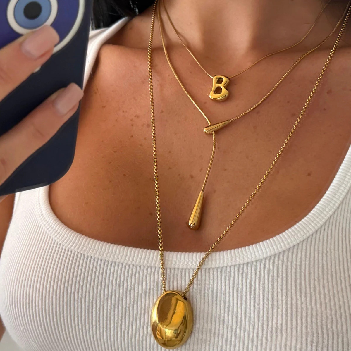 Leah Lariat Necklace | Evry Jewels