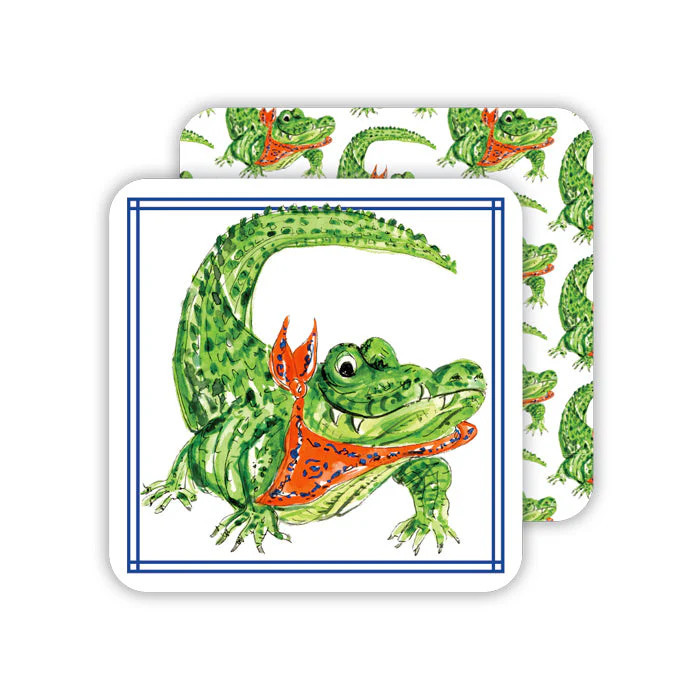 Gator Paper Coasters | Rosanne Beck Collections