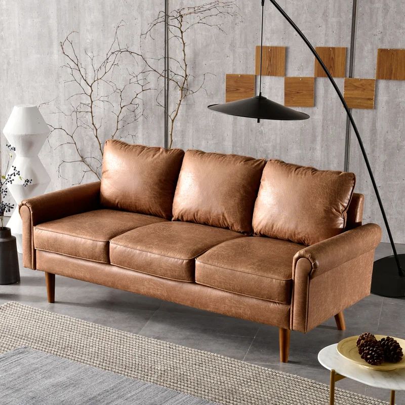Ainsley 74.01'' Rolled Arm Sofa | Wayfair North America