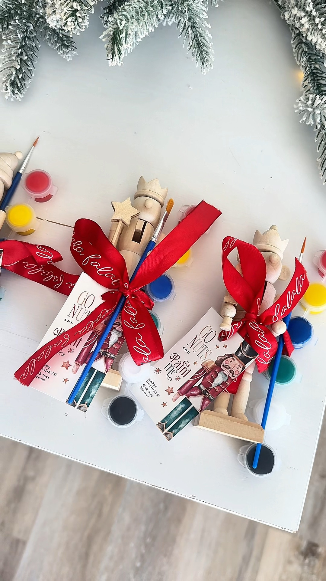 Wooden nutcrackers and paint set for Christmas class favors our holiday favors for kids 

#LTKGiftGuide #LTKKids #LTKHoliday

#LTKGiftGuide #LTKKids #LTKHoliday