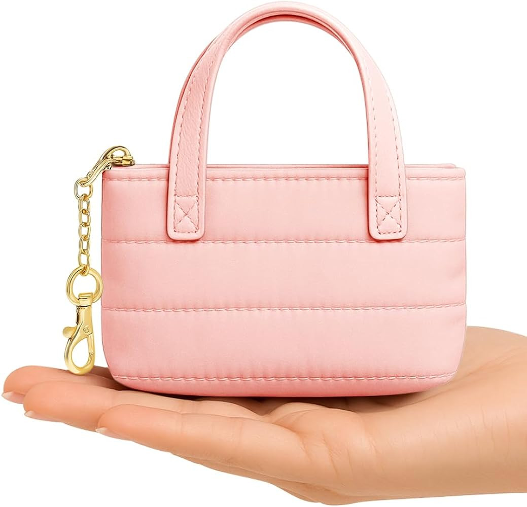 MyfavoriteK Cute Mini Tote Keychain Fancy Coin Pouch Charm Stylish Purse Key Chain for Women Nove... | Amazon (US)