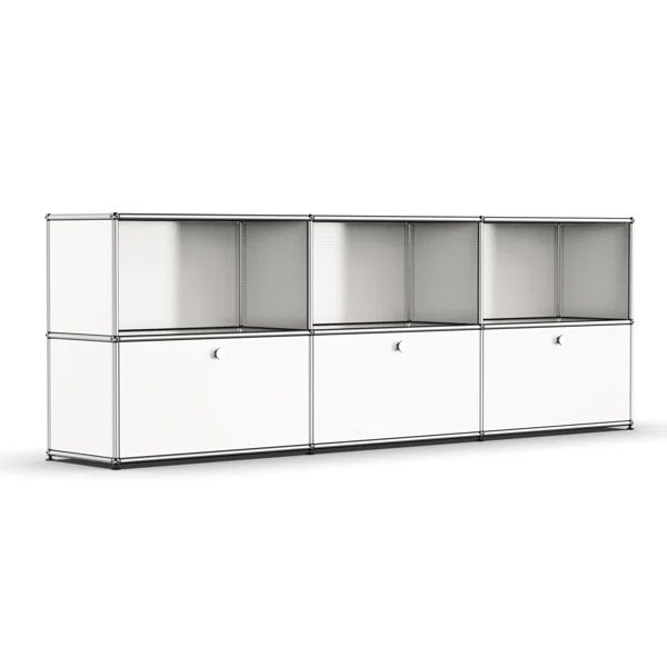 Bryella 88.6'' Wide Storage Cabinet | Wayfair North America