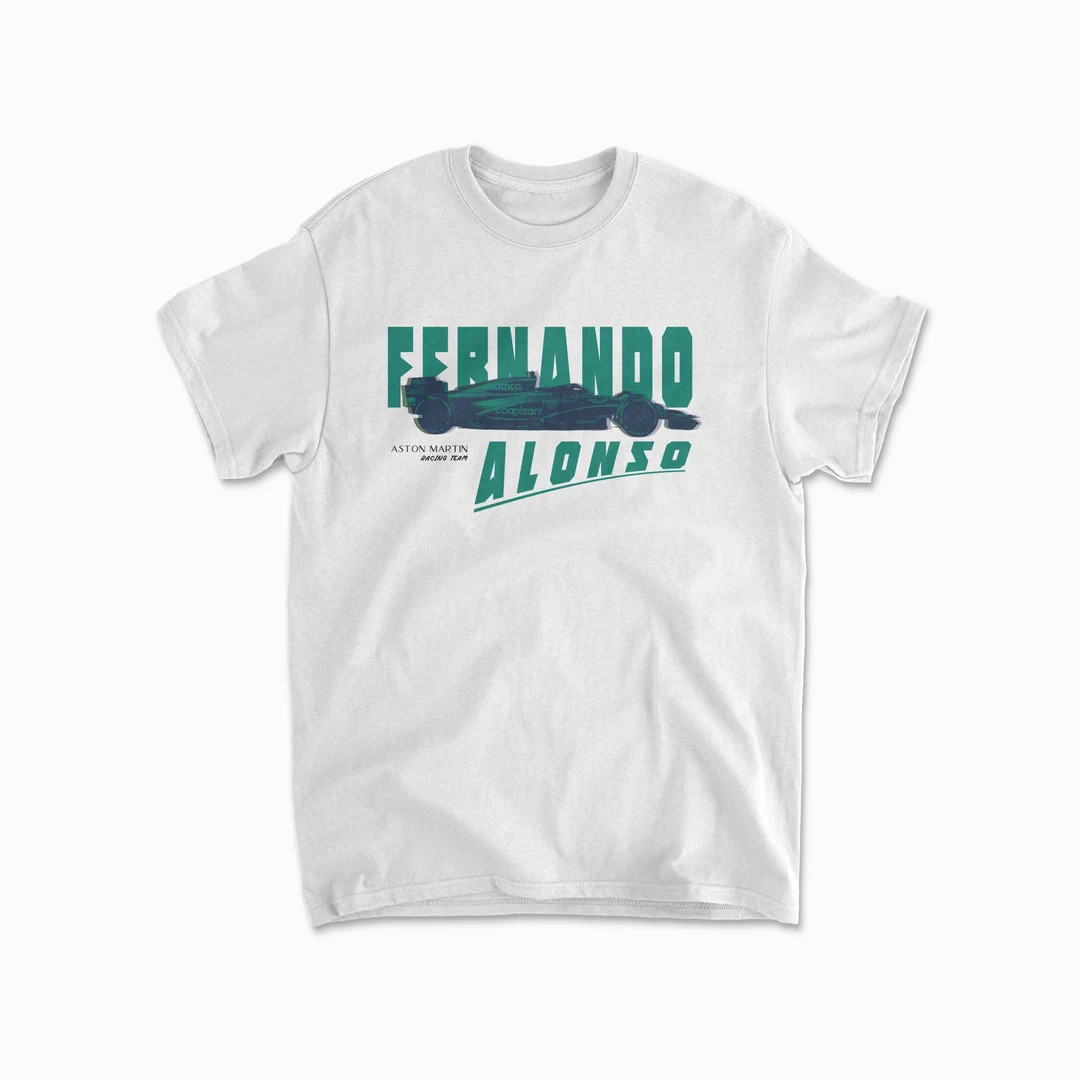 Alonso Tshirt Formula Racing Tee Spanish Driver Legend F1 Gift Racing Inspired Shirt Aesthetic Ra... | Etsy (US)