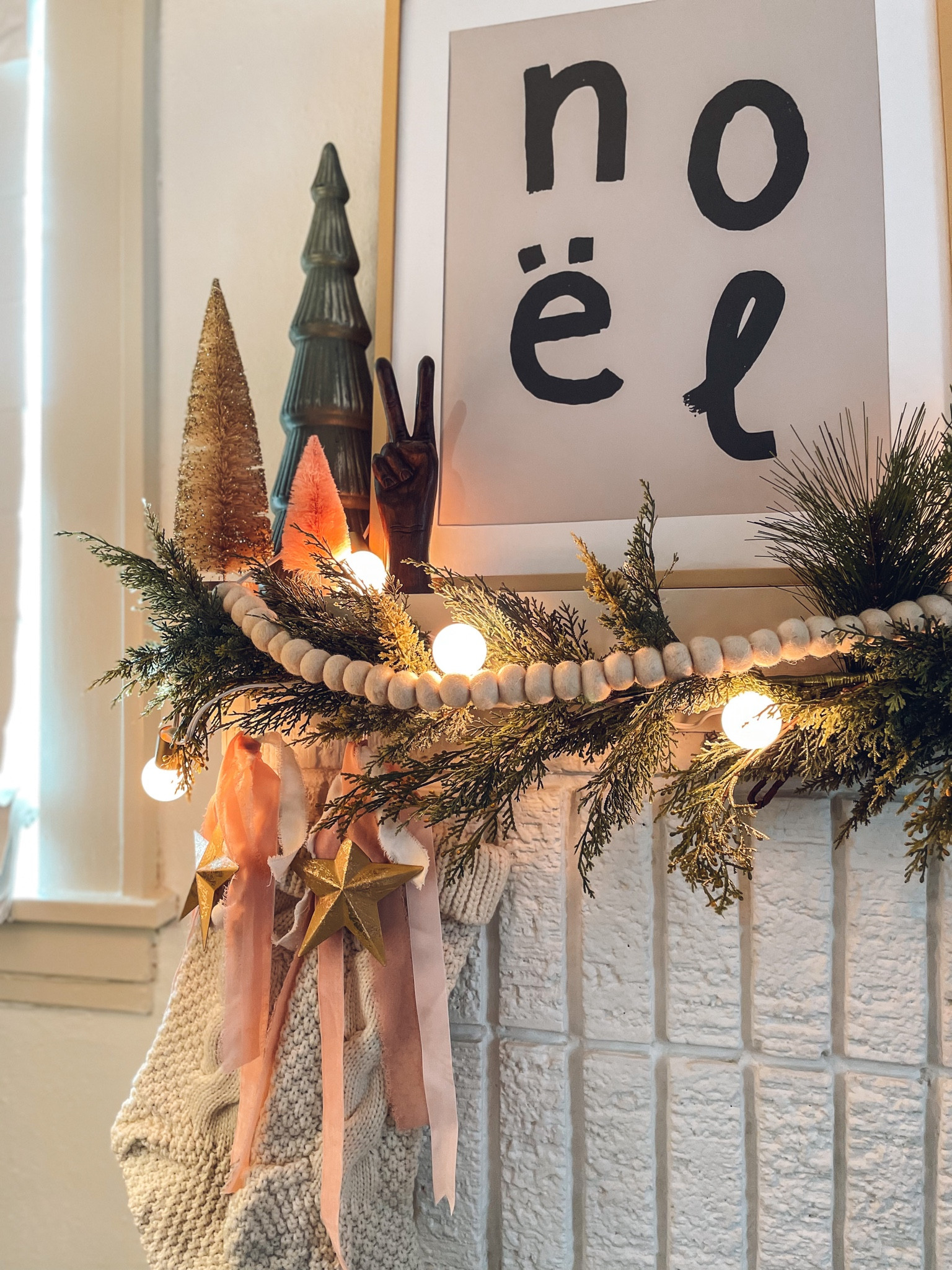 Loving these adorable Christmas lights for our mantle! Target has the best Christmas decor this year. 

Christmas decor, mantle decor, holiday decorations, fireplace decor, christmas garland, Christmas lights, velvet ribbon, garland, Target, colorful Christmas 

#LTKHoliday #LTKhome #LTKSeasonal