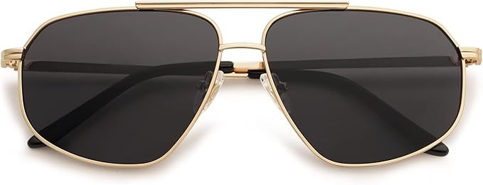 SOJOS Retro Hexagon Aviator Sunglasses for Women Men Trendy Vintage UV400 Protection Shades SJ120... | Amazon (US)