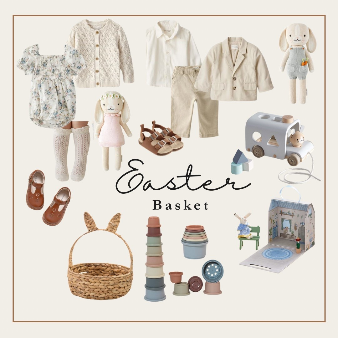 Coordinating Easter Basket Ideas for your little loves! 💕

#LTKFamily #LTKKids #LTKBaby