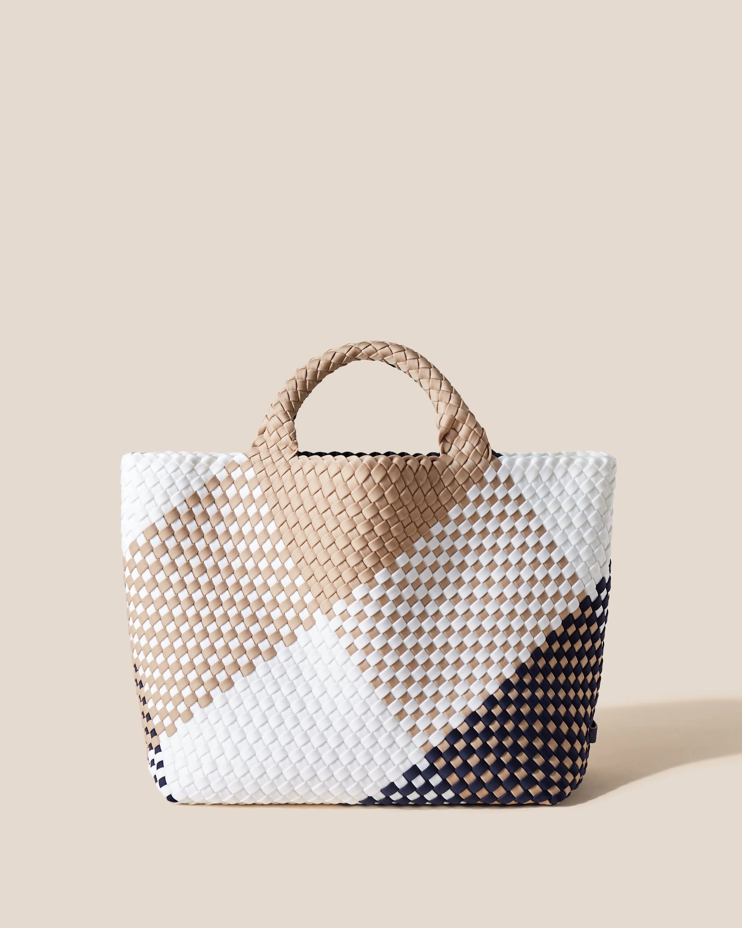 St. Barths Medium Tote Graphic Geo | Somerset | Naghedi