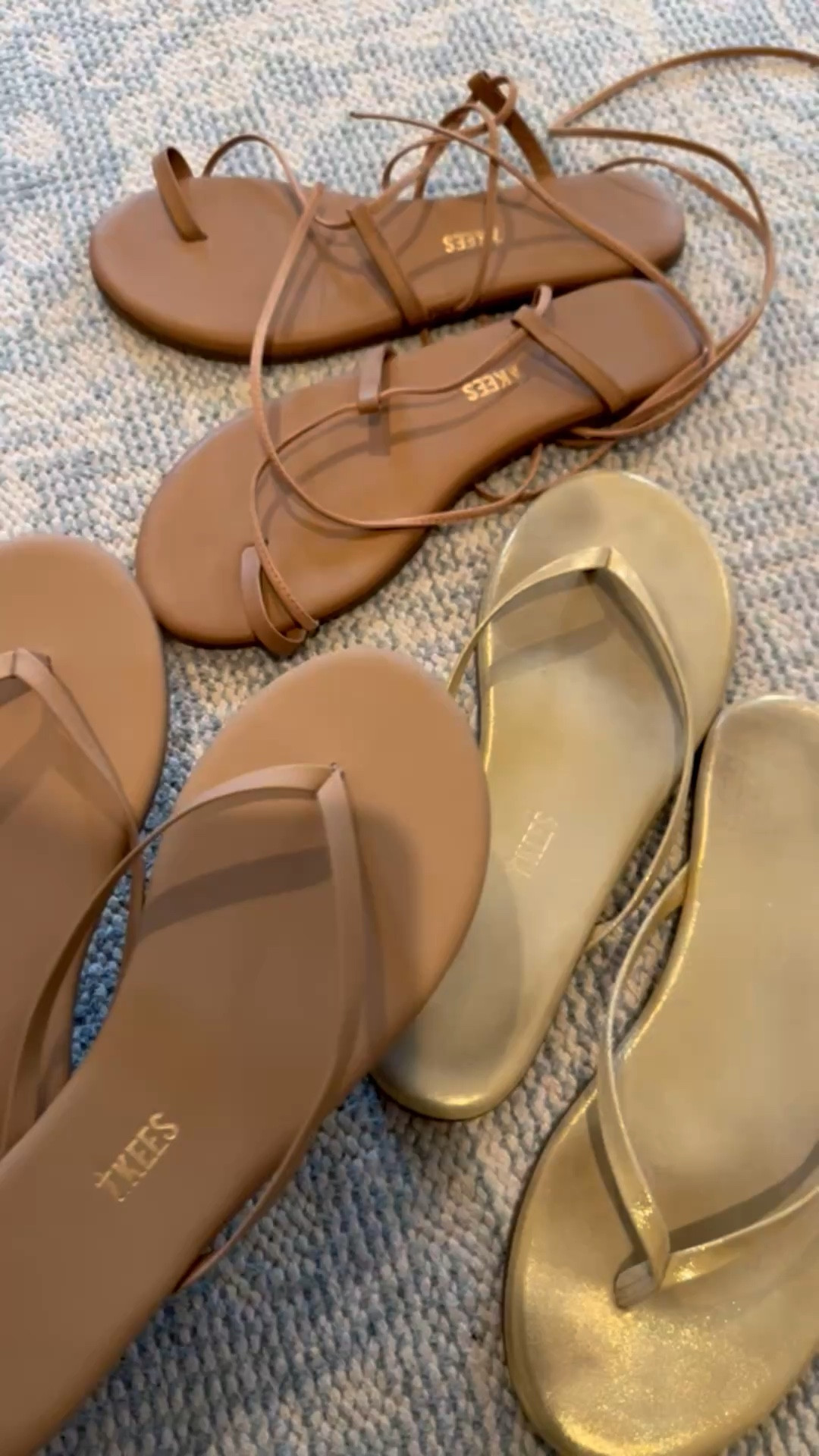 Have y’all worn this brand? I have worn the gold on repeat and even with sundresses. I wear a true size 38 in these. So comfortable!!￼

#LTKSeasonal #LTKmomlife #LTKdayinmylife