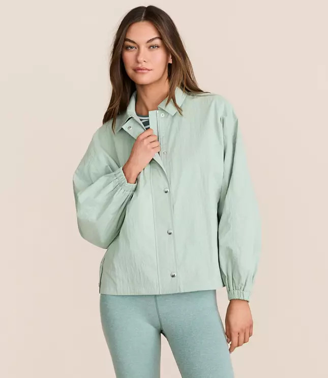 Lou & Grey Peached Dolman Anorak | LOFT