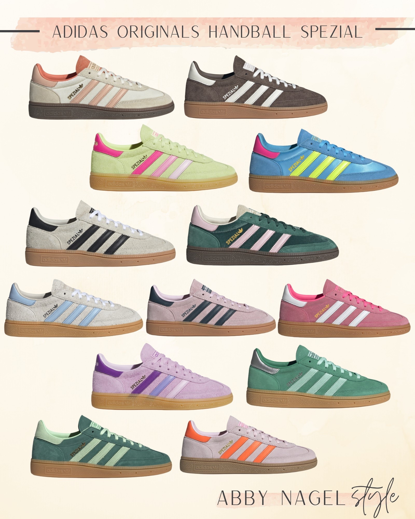 Get yourself some colorful sneakers! Size down half a size.

Top row: autumn
Second and third row: winter
Fourth and fifth row : Summer
Bottom row : ? 

#LTKShoeCrush #LTKStyleTip #LTKFindsUnder100
