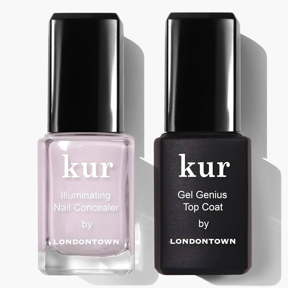 LONDONTOWN kur Pink Conceal & Go Duo Set, Includes Pink Nail Illuminating Concealer & Gel Genius ... | Amazon (US)