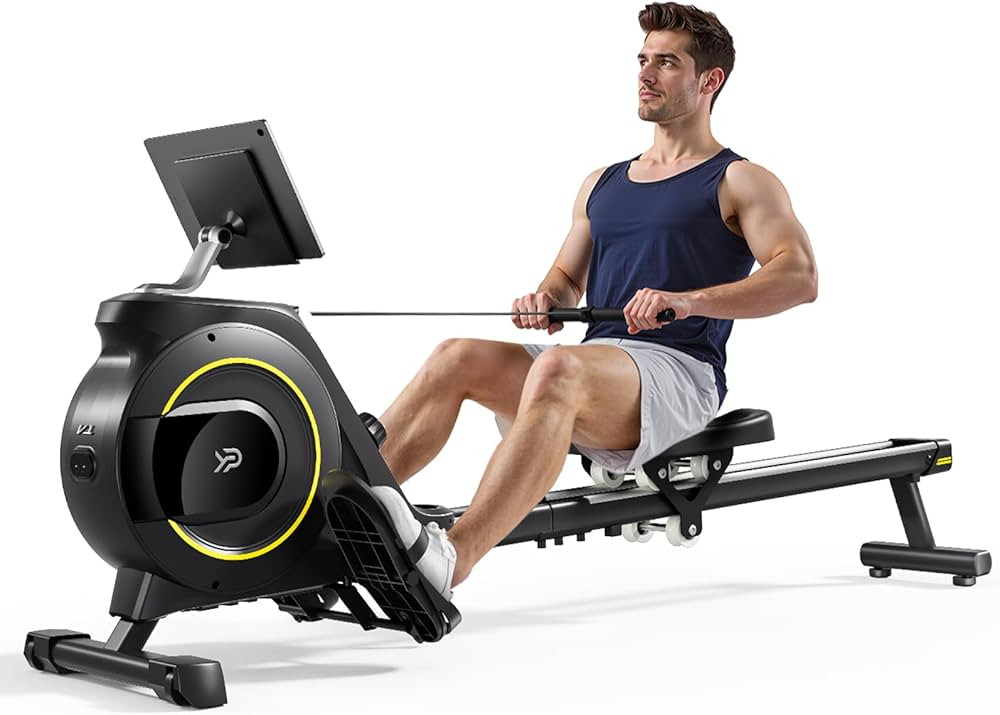 Rowing Machine for Home, 350 LB Capacity, 16-Level Silent Resistance, Magnetic Rowing Machines fo... | Amazon (US)