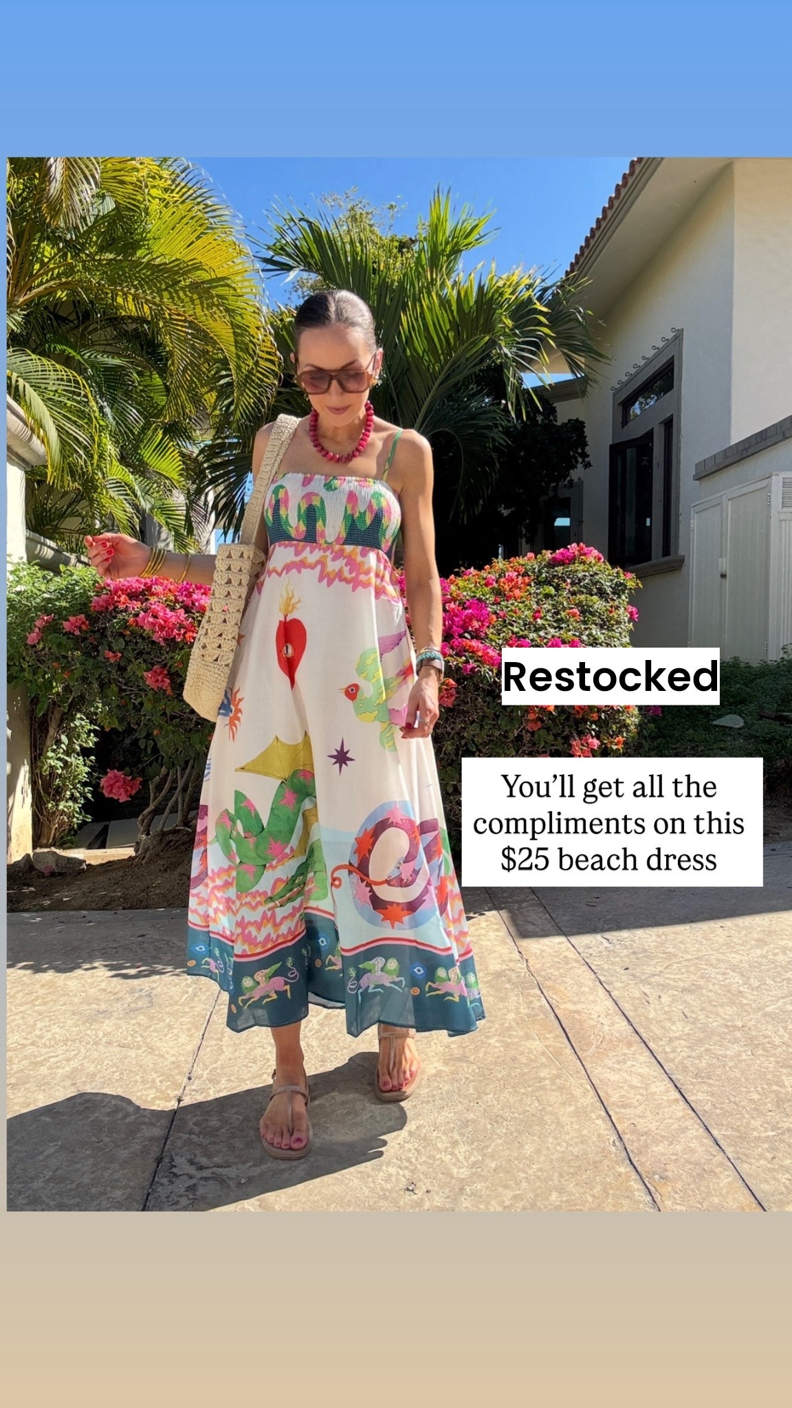 @amazon dress is under $30 and restocked! 

#LTKTravel