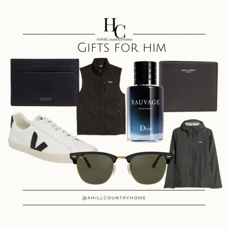 Gift guide for him! 

Follow me @ahillcountryhome for daily shopping trips and styling tips

Nordstrom finds, deals, veja, ray ban, Dior, men wallet, men gifts, card holder, jacket 

#LTKGiftGuide #LTKmens #LTKsalealert