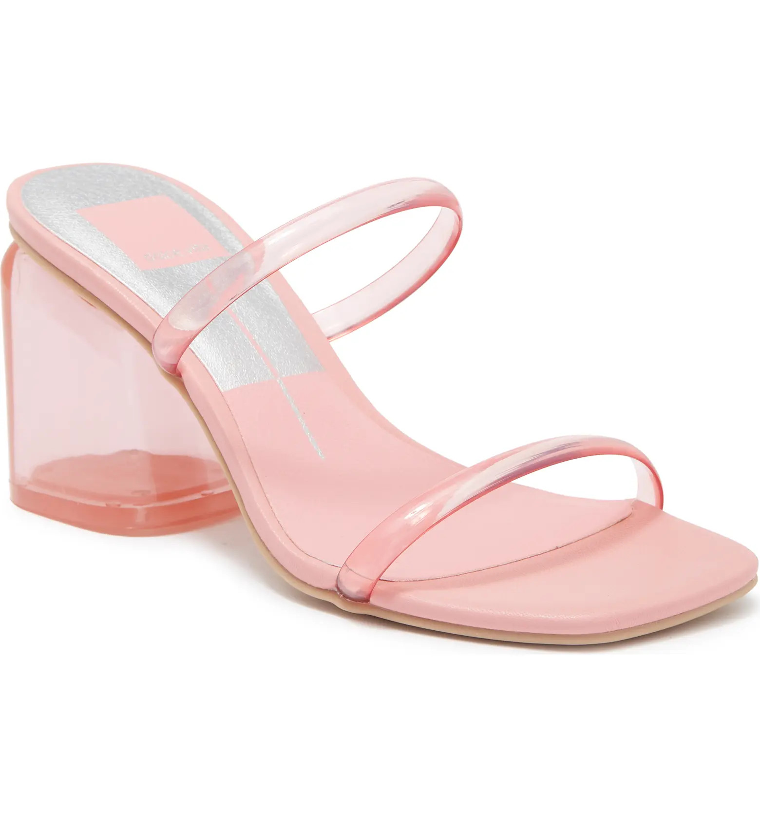 DV FOOTWEAR Nancie Lucite Heel Sandal | Nordstromrack | Nordstrom Rack