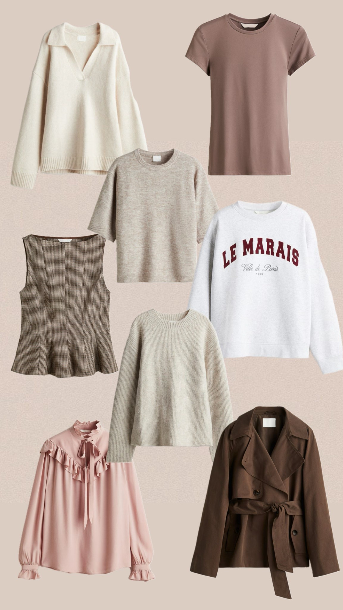 H&M - New in 

Brown knitwear / autumn jumpers / beige jumpers 

#LTKautumn #LTKsale #LTKstyletip