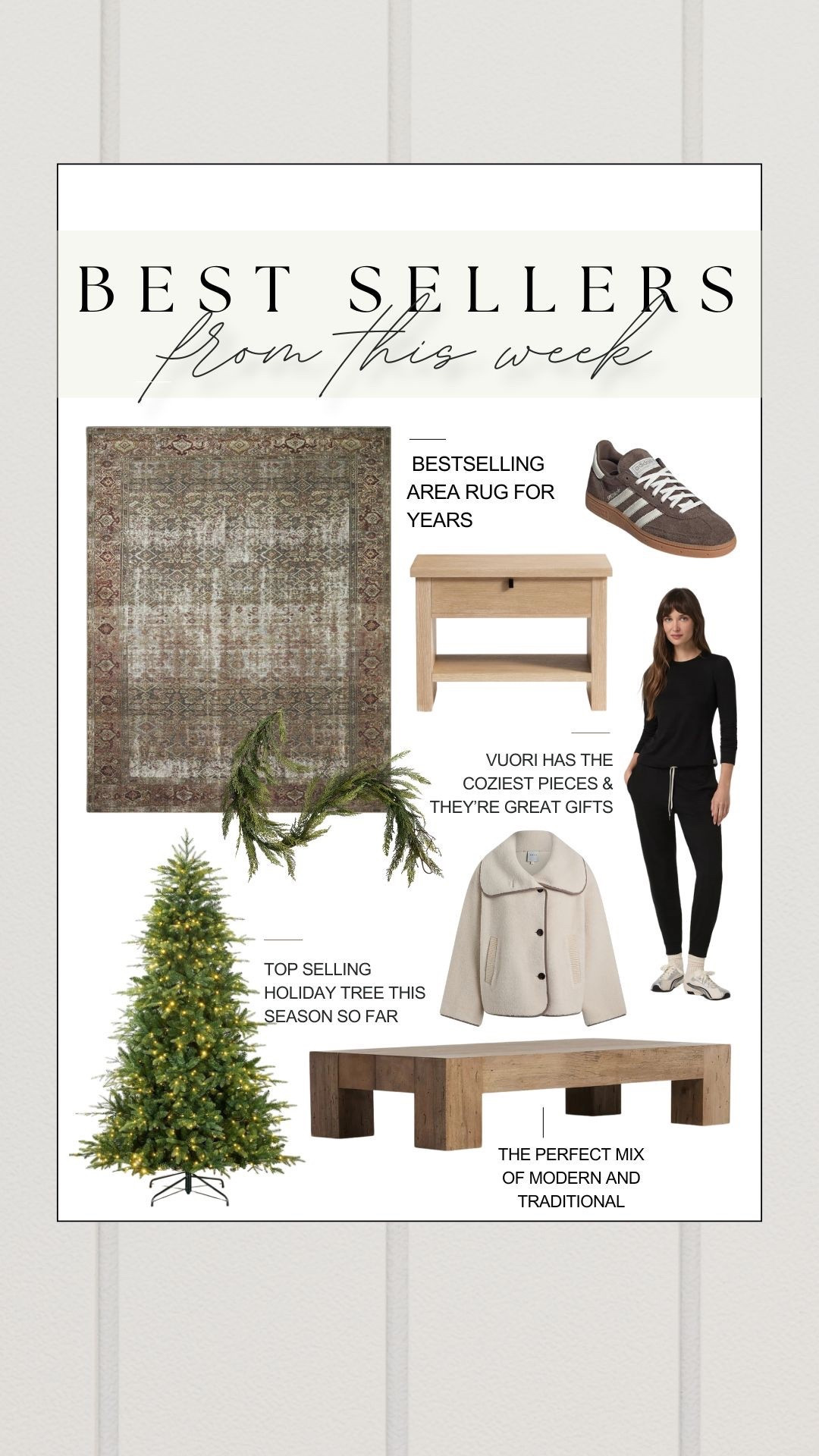 Top sellers from last week! A beautiful mix of furniture we own and love, gifting favorites from Vuori and Varley, top selling sneakers and more! 

#LTKHome #LTKGiftGuide #LTKHoliday