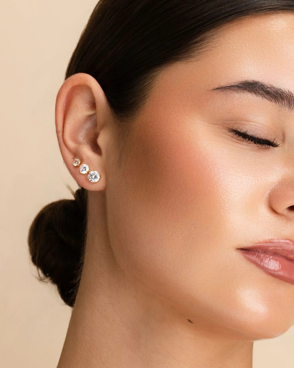 Sterling Silver 8mm CZ Stud Earrings | Sterling Forever
