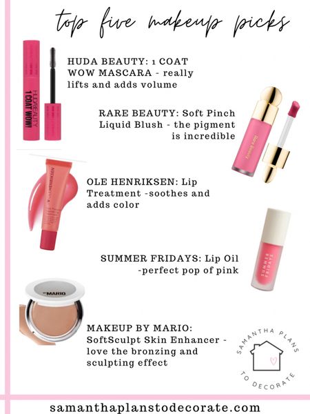 And my top five makeup picks for the Sephora sale! 

I feel like these would work well into any beauty routine ✨

Makeup 
Beauty finds



#LTKfindsunder100 #LTKxSephora #LTKbeauty