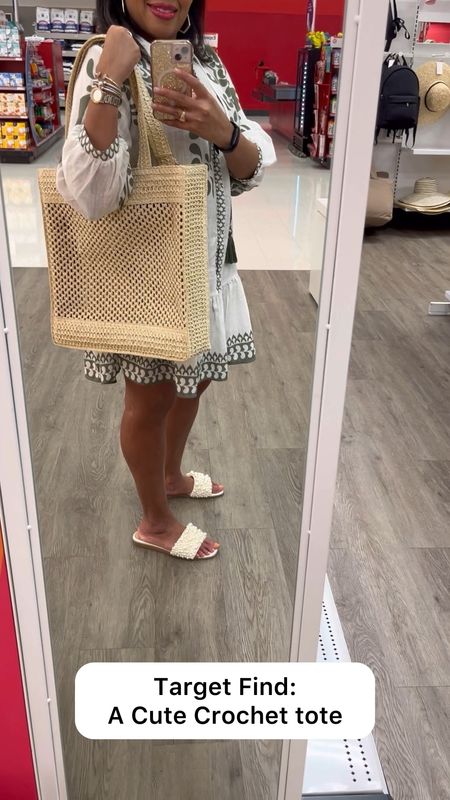 Another great Target find! 

Target bag. Tote bag. Crochet tote. Pool day bag. Pool day accessories. Beach day bag  

#LTKFindsUnder50 #LTKSeasonal #LTKStyleTip