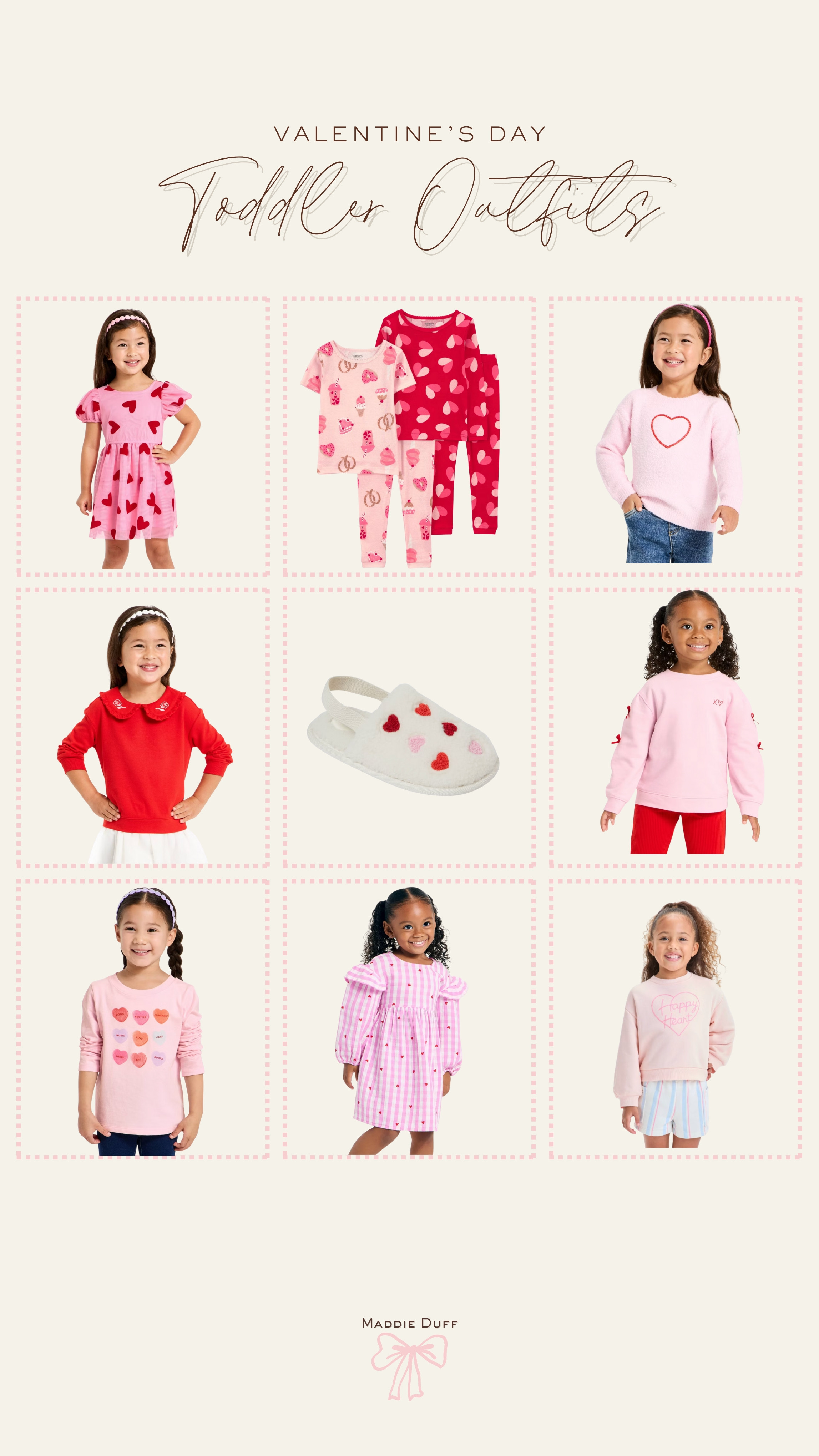 Loving these little toddler girl valentine's outfits!

target kids, target finds, affordable kids outfits 

 #LTKFindsUnder50 #LTKBaby #LTKKids