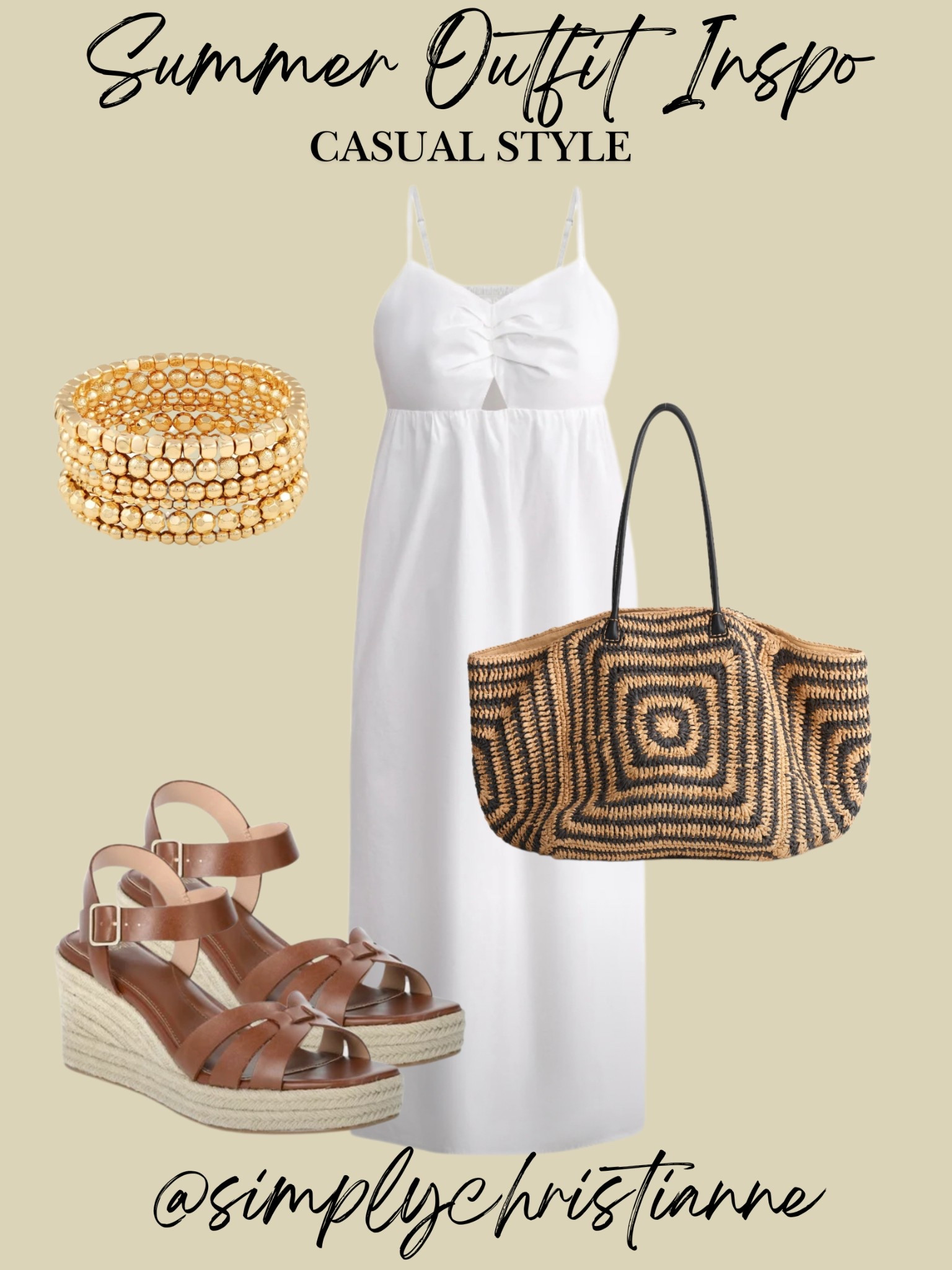 Summer Outfit, Walmart Fashion

#LTKStyleTip #LTKShoeCrush #LTKItBag