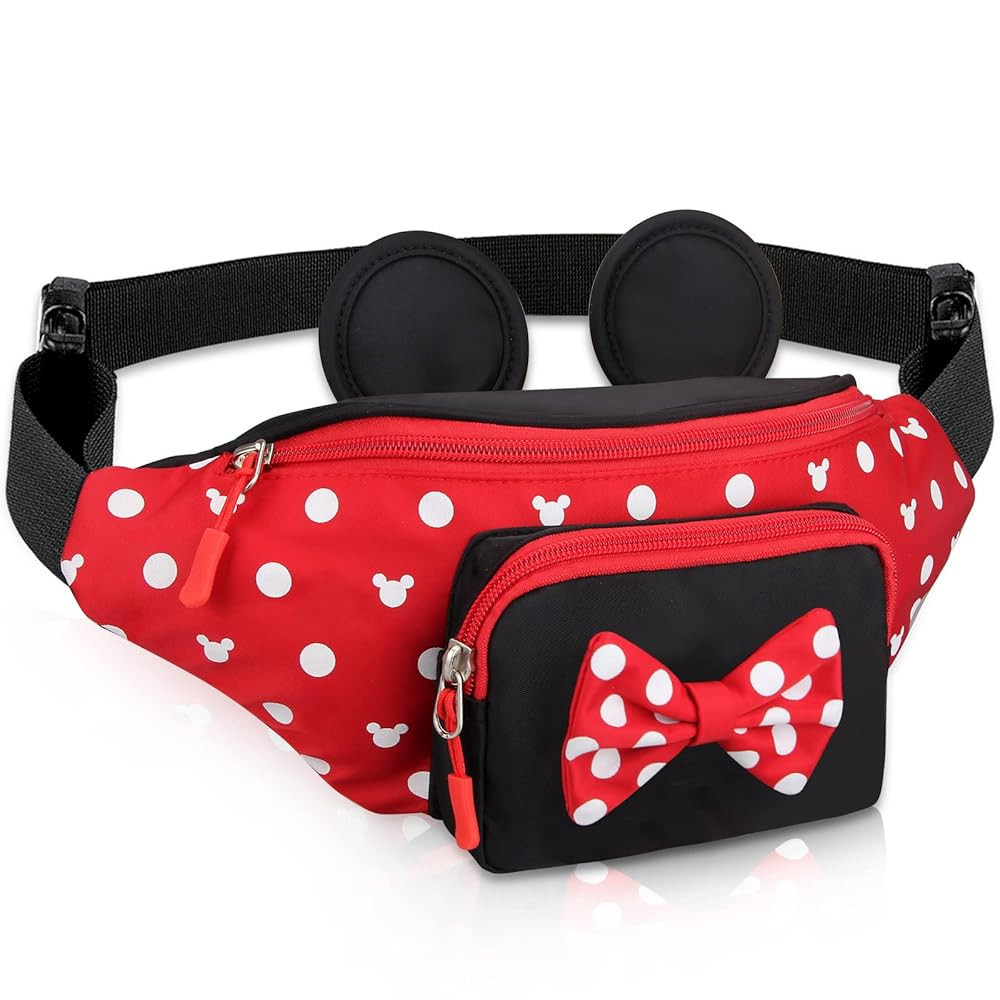Cute Fanny Pack for Travel Disney Fanny Pack Women Waist Pack Teen Girls Minnie Mouse Belt Bag Ca... | Amazon (CA)