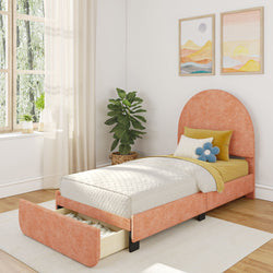 Kenzie Upholstered Twin Bed | max & lily