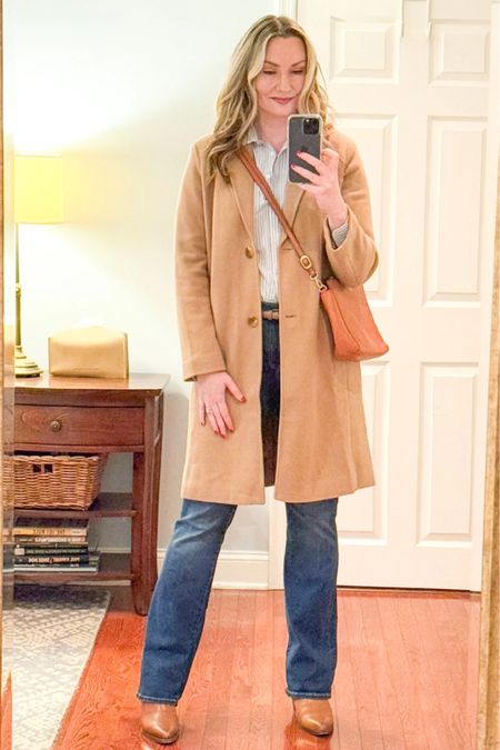 Affordable bootcut jeans paired with neutrals make outfit building easy  

#LTKmidsize #LTKover40 #LTKstyletip