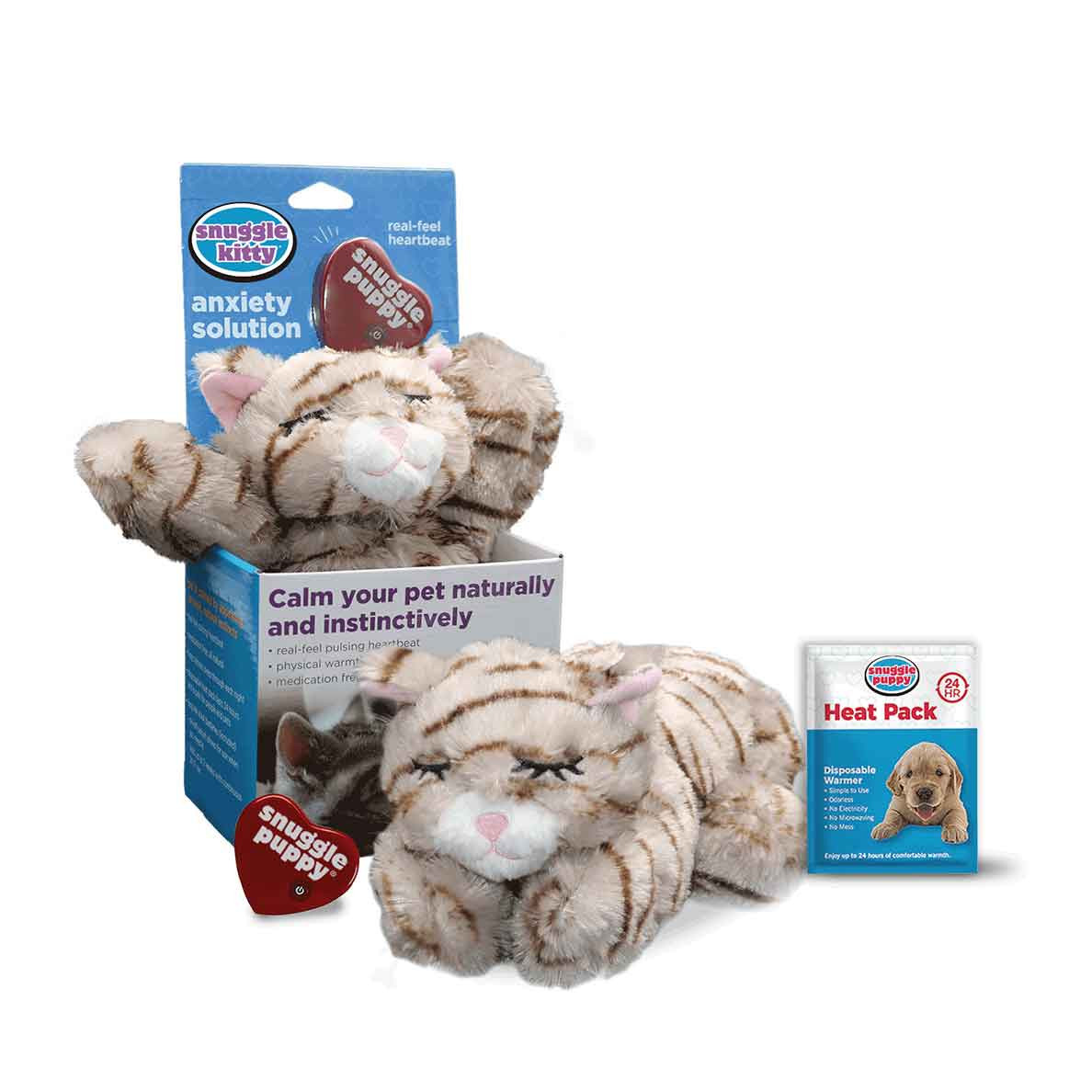 Snuggle Kitty Heartbeat Behavioral Aid Anxiety Solution for Pets | Snuggle Puppy