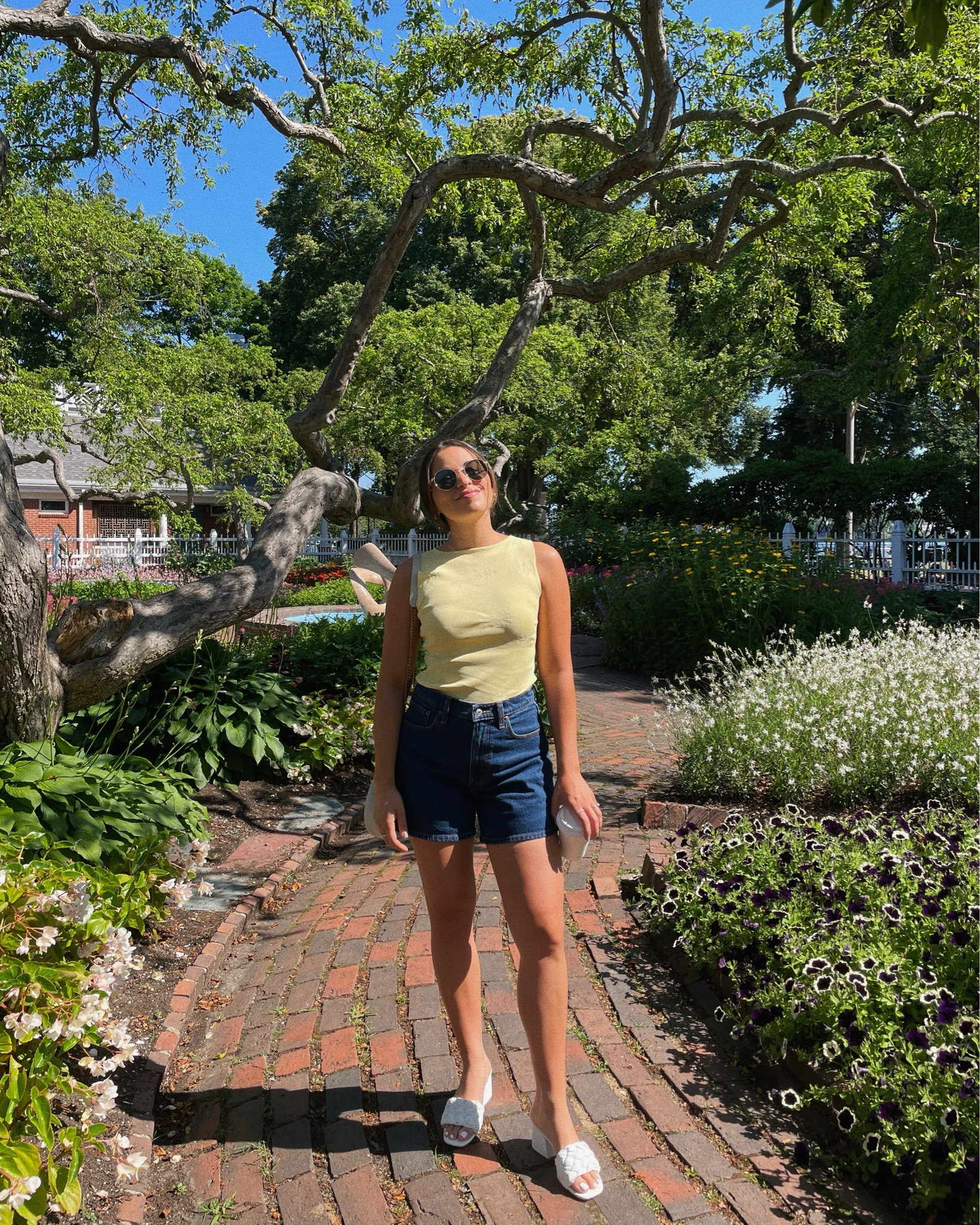 Love this yellow flower top for summer with my favorite Abercrombie denim!

Summer outfit, Peppermayo, knit tank, Abercrombie denim, Abercrombie shorts, high rise dad shorts, Lulus, summer heels, low block heel

#LTKFindsUnder50 #LTKFindsUnder100 #LTKStyleTip