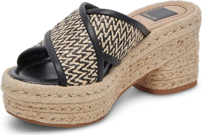 Eldora Espadrille Platform Slide Sandal (Women) | Nordstrom