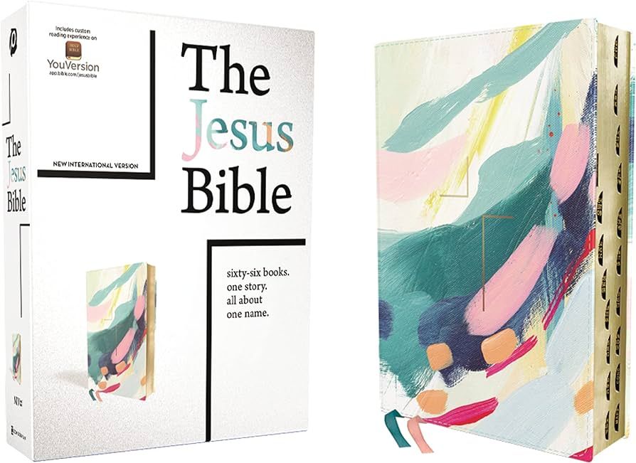 The Jesus Bible Artist Edition, NIV, (With Thumb Tabs to Help Locate the Books of the Bible), Lea... | Amazon (US)