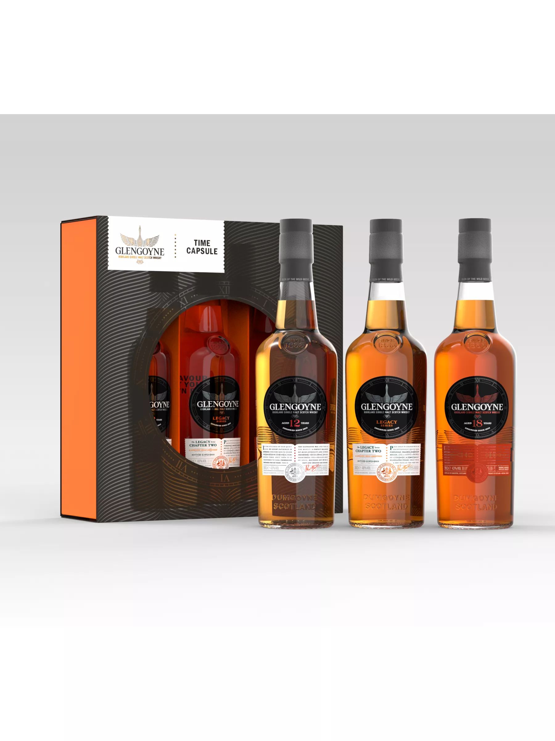 Glengoyne Whisky Gift Pack, 3x 20cl | John Lewis (UK)