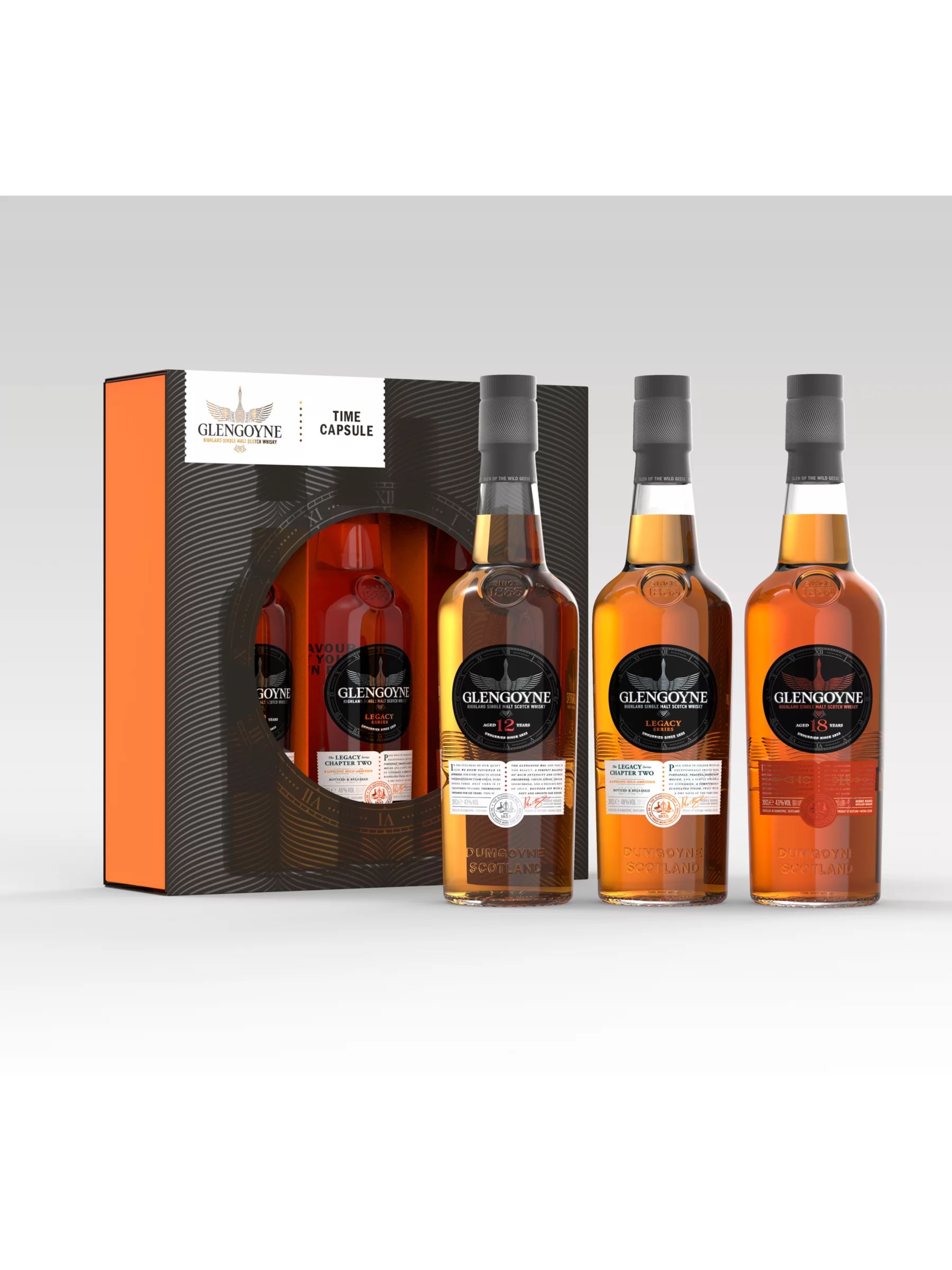 Glengoyne Whisky Gift Pack, 3x 20cl | John Lewis (UK)