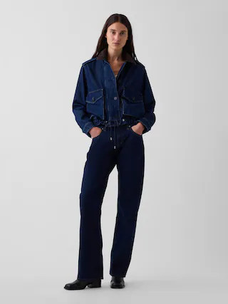 Mid Rise Straight Taper Jeans | Gap (US)